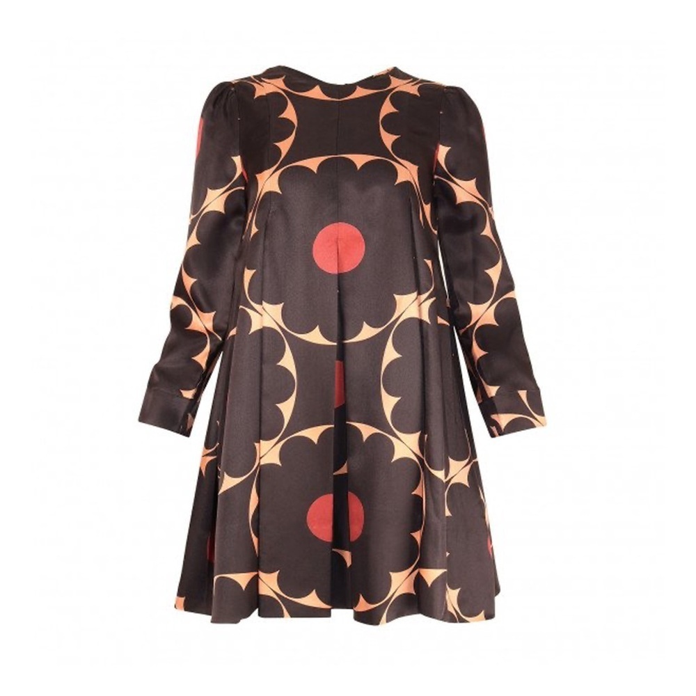 Marc by Marc Jacobs - Silk Retro Floral Print Dress